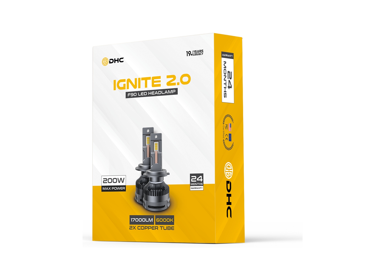 Ignite 2.0 F90 Led Headlamp 6000K